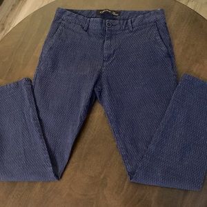 Zara Man Jeans, in vintage fish net print (size 32)